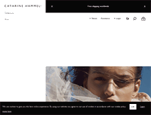 Tablet Screenshot of cathrinehammel.no